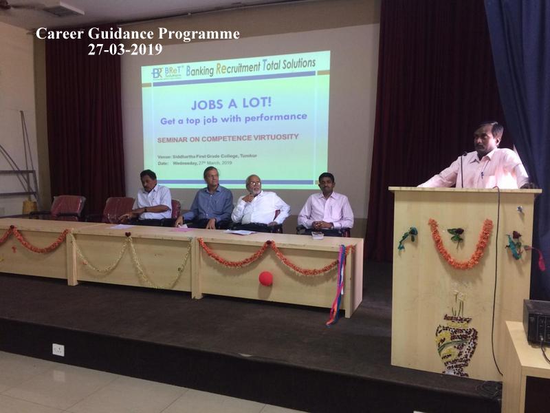 IQAC ,Career Guidance Programmes  Photos 2018 - 19